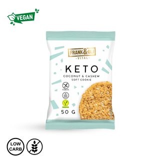 KETO mekani kolačić - Kokos i indijski oraščići 50 g