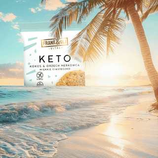 KETO mekani kolačić - Kokos i indijski oraščići 50 g