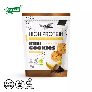 Proteinski mini kolačići – banana i čokolada 90 g