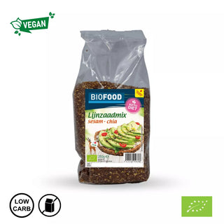 BIO mješavina lanenih, sezamovih i chia sjemenki 250 g
