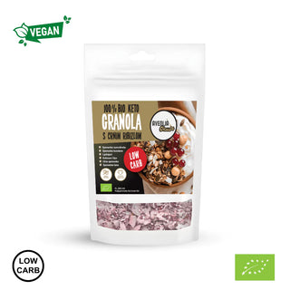 BIO KETO granola s crnim ribizlom 200 g