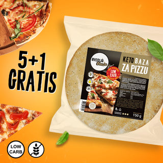 Paket 5+1 KETO baza za pizzu