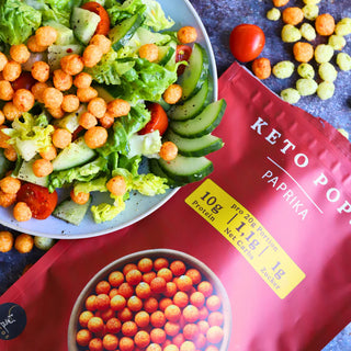 KETO hrskave kuglice – paprika (za 7 porcija)