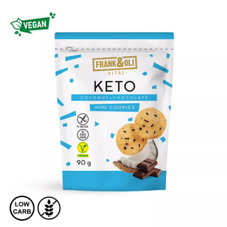 KETO mini kolačići – kokos i čokolada 90 g