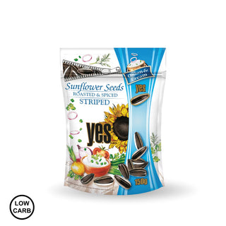 Pečene suncokretove sjemenke YES s okusom kisele pavlake & luka 150 g