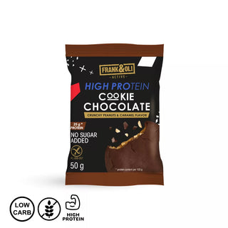 Proteinski kolač – čoko, hrskavi kikiriki i karamela 50 g