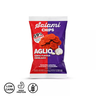 Proteinski salami čips – češnjak 25 g