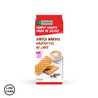 Vafli s kavnom kremom s manje šećera 100 g