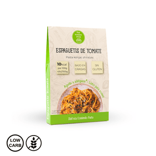 Paradižnikovi špageti iz konjak moke 200 g The Konjac Shop